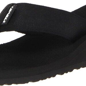 Women's Wedge Flip-Flops Ethylene Vinyl Acetate Rubber Soles Size 7 Comfortable